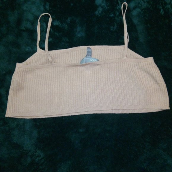 NWOT 3 Asos Tops -  Bodysuit, Camisole, & Croplette Sz 6 - Picture 14 of 16